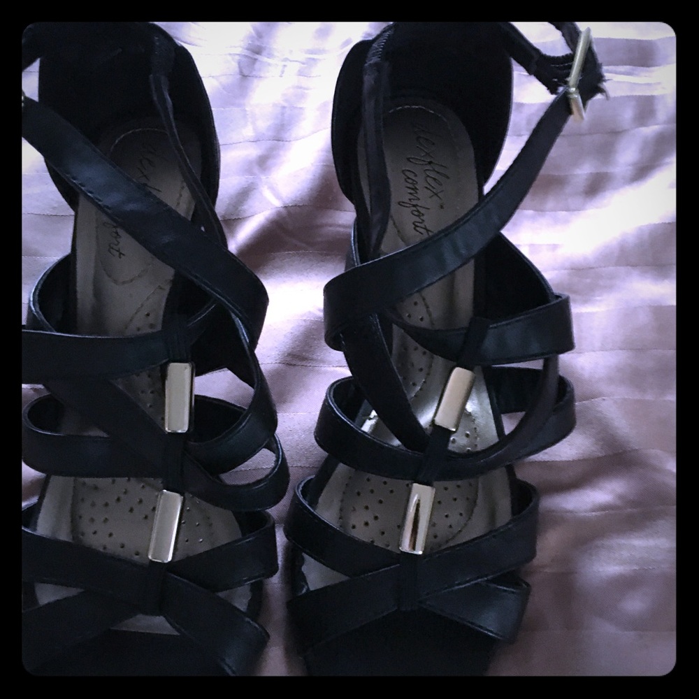 Black heels